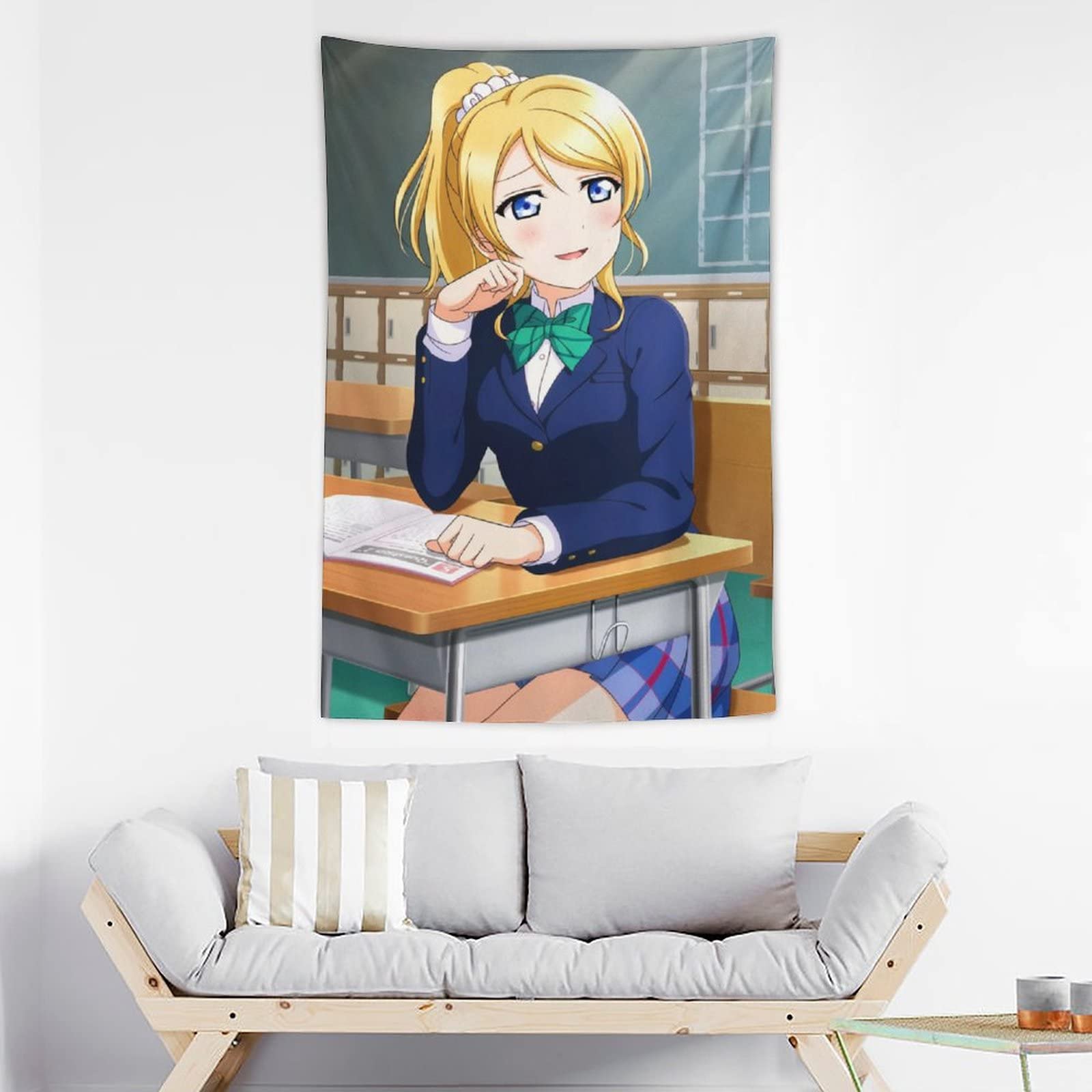 Amazon.co.jp: ラブライブ！絢瀬絵里 タペストリー アニメ 大判